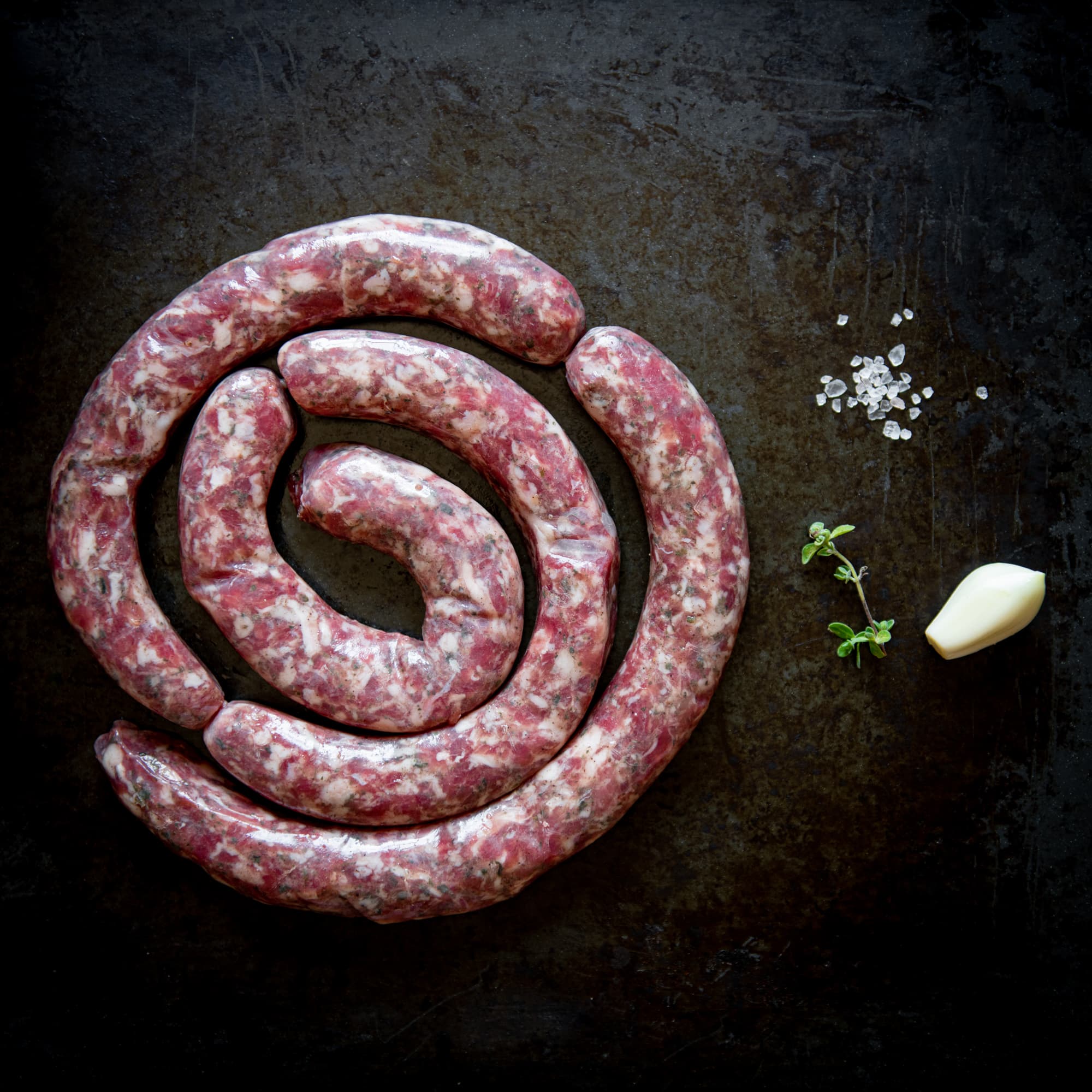 Majorannás grillkolbász (mangalica)